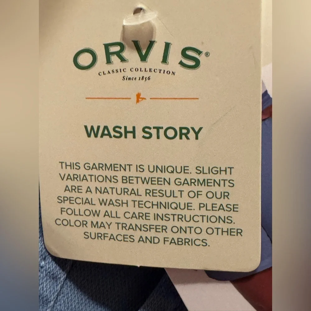 Orvis Pull On Cotton Blend Shorts XXL